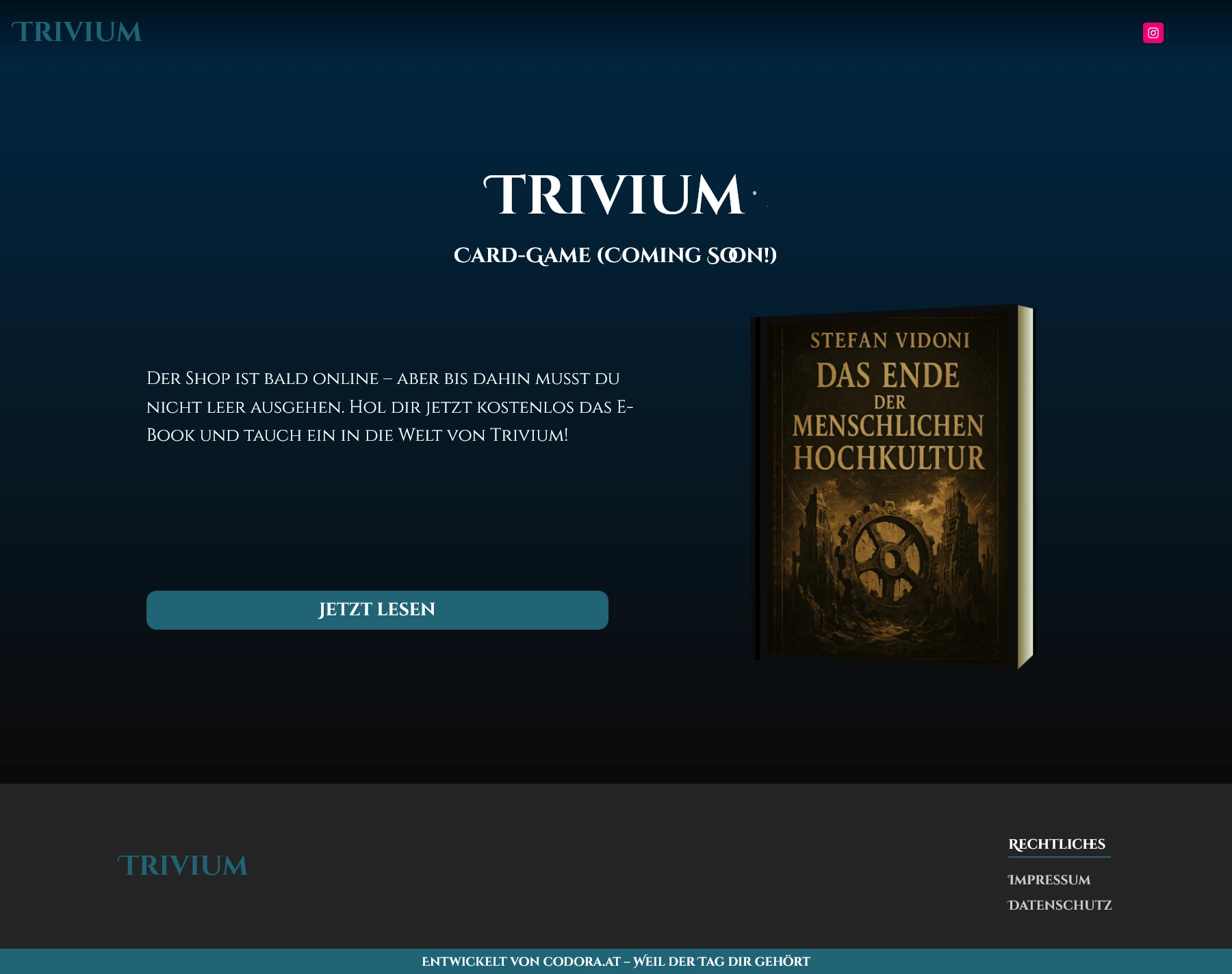 Projekte 1 Website Screenshot